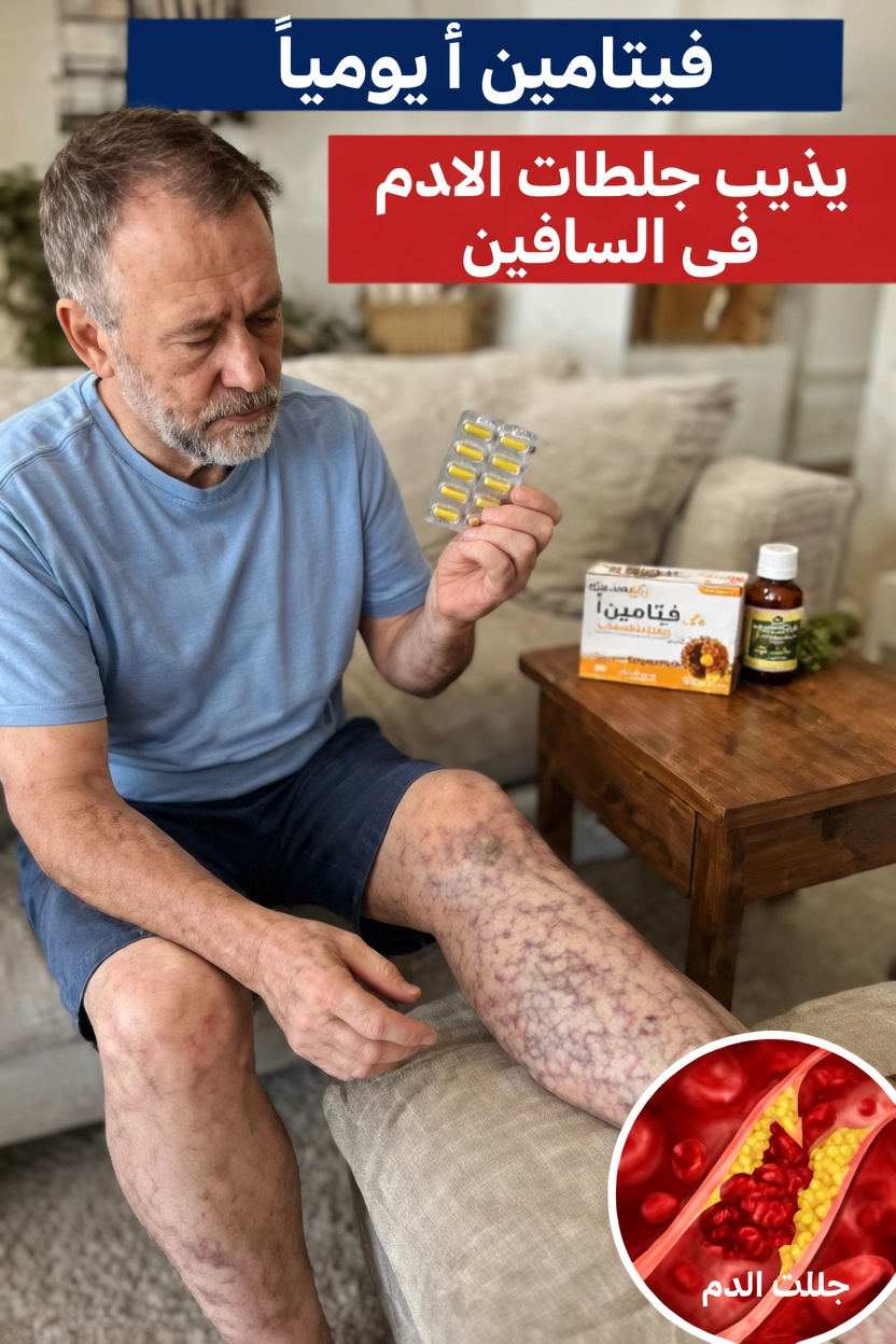 فيتامين واحد يوميًا لإذابة جلطات الدم في الساقين: نصيحة طبيب قلب