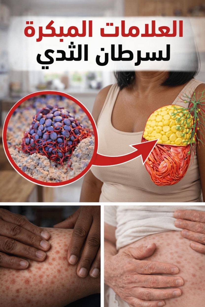 10 علامات وأعراض مبكرة لسرطان الثدي يجب ألا تتجاهليها أبدًا