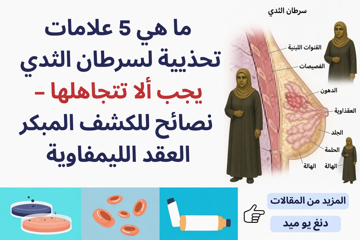 10 علامات وأعراض مبكرة لسرطان الثدي يجب ألا تتجاهليها أبدًا