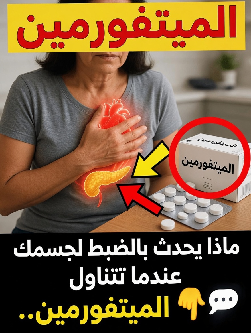 ماذا يحدث حقًا لجسمك عند تناول الميتفورمين: نظرة واضحة على تأثيراته