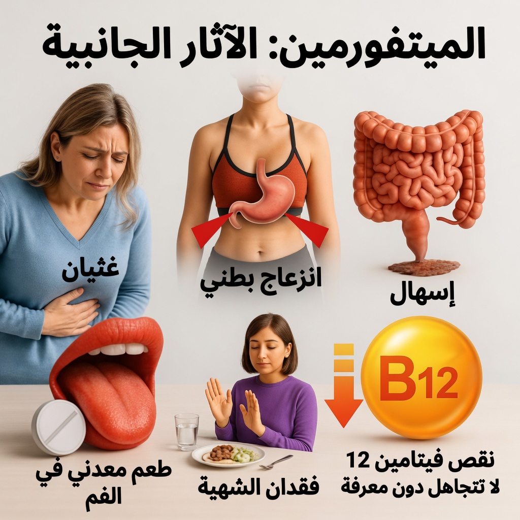 ماذا يحدث حقًا لجسمك عند تناول الميتفورمين: نظرة واضحة على تأثيراته