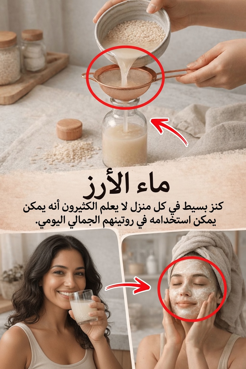اكتشف الطريقة البسيطة لإضافة ماء الأرز إلى روتين العناية بالبشرة اليومي