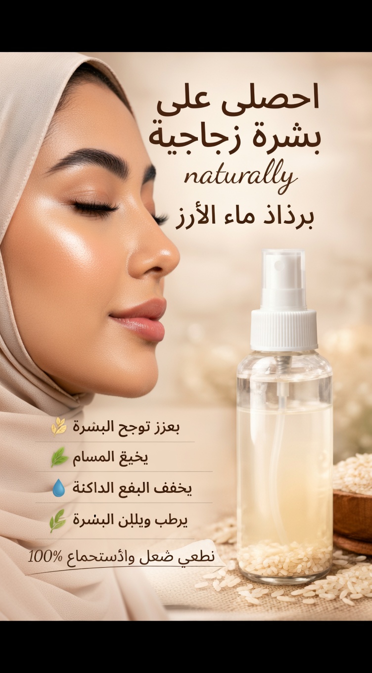 اكتشف الطريقة البسيطة لإضافة ماء الأرز إلى روتين العناية بالبشرة اليومي