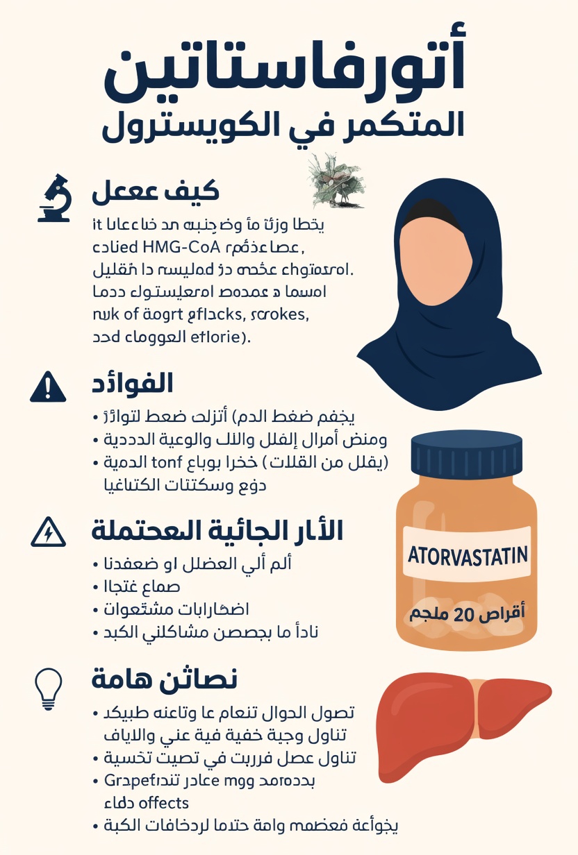 الآثار الجانبية لأتورفاستاتين: ما الذي تحتاج إلى معرفته عن التفاعلات الشائعة وكيفية التعامل معها