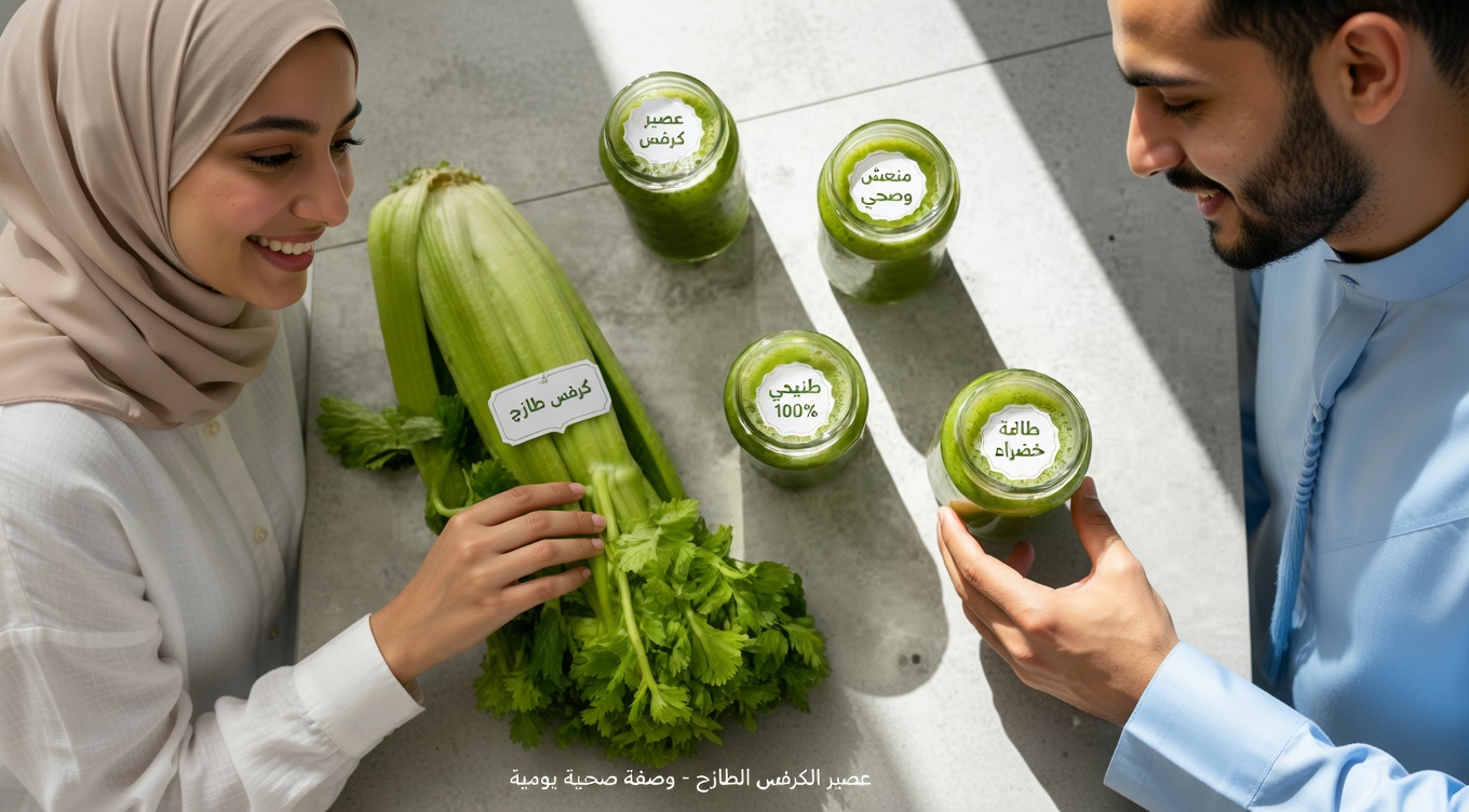 اكتشف كيفية دعم صحة كبدك طبيعيًا بعادات يومية سهلة وأفكار لعصير الكرفس