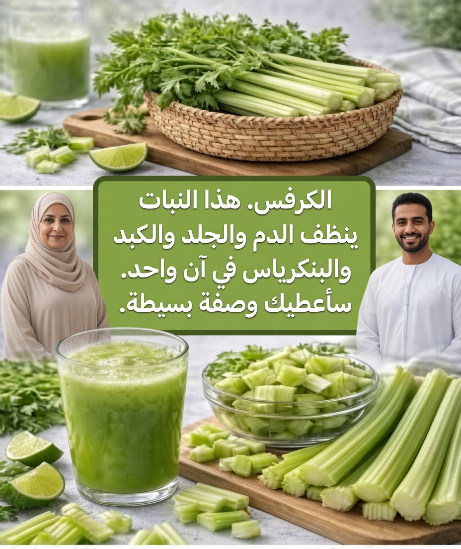 اكتشف كيفية دعم صحة كبدك طبيعيًا بعادات يومية سهلة وأفكار لعصير الكرفس