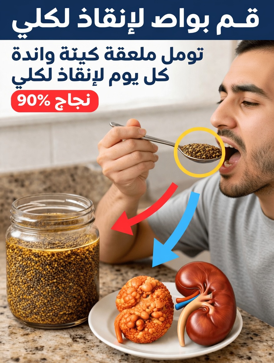 اكتشف هذه العادة اليومية السهلة المتمثلة في تناول ملعقة كبيرة من بذور الكتان والعسل لدعم صحة الكلى