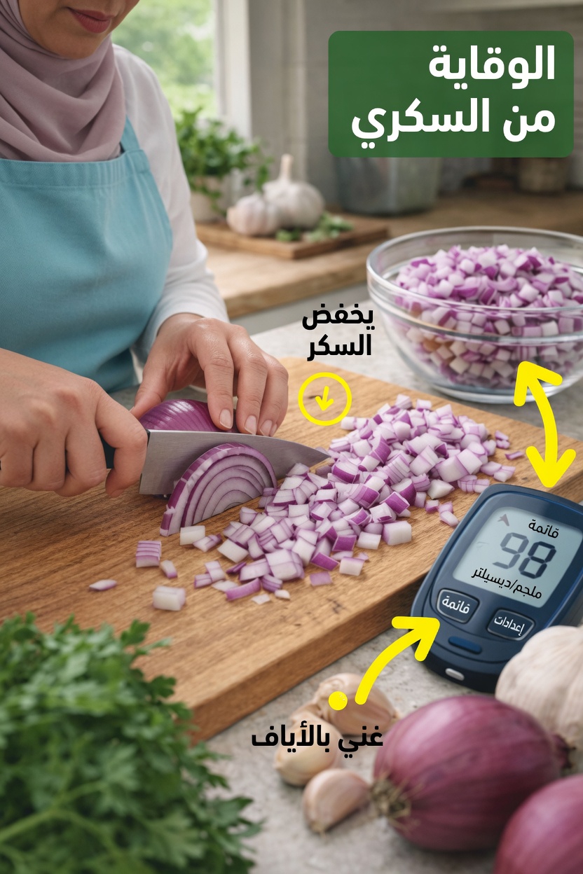 استكشاف إمكانات البصل الأحمر في دعم مستويات صحية لسكر الدم: ماذا تشير الأبحاث؟