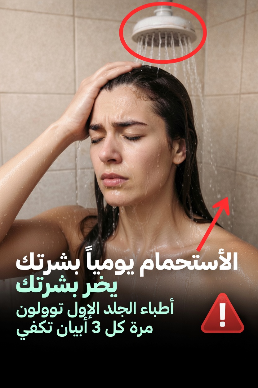 هل الاستحمام يوميًا ضروري حقًا؟ ما الذي يوصي به أطباء الجلدية فعلاً للحفاظ على صحة البشرة؟