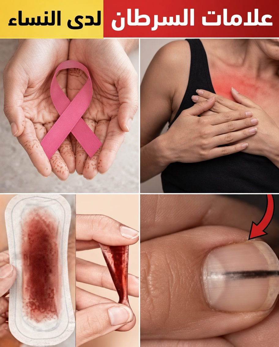 اكتشفي 14 علامة ظاهرة للسرطان تتجاهلها معظم النساء وما يجب فعله بعد ذلك