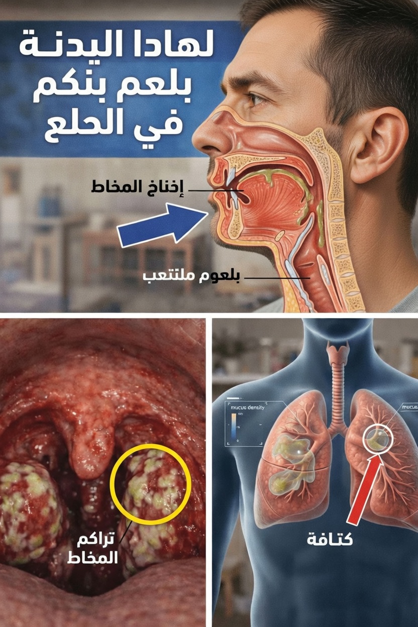 لماذا تعاني من بلغم مستمر في حلقك وعوامل يومية يجب أن تعرفها