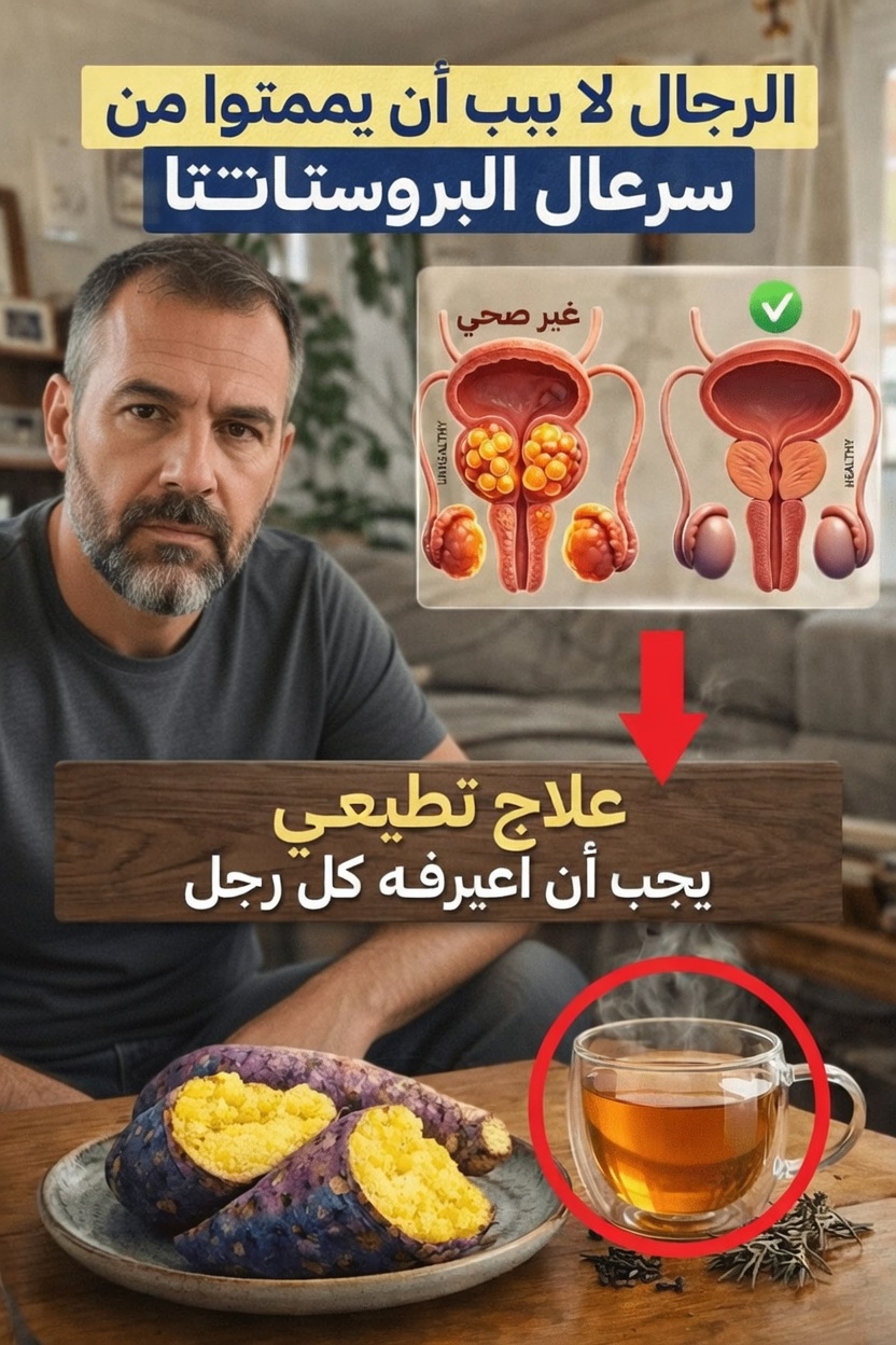 ما الذي يجب أن يعرفه كل رجل عن هذه العادة البسيطة للبطاطا الحلوة البنفسجية لدعم صحة البروستاتا