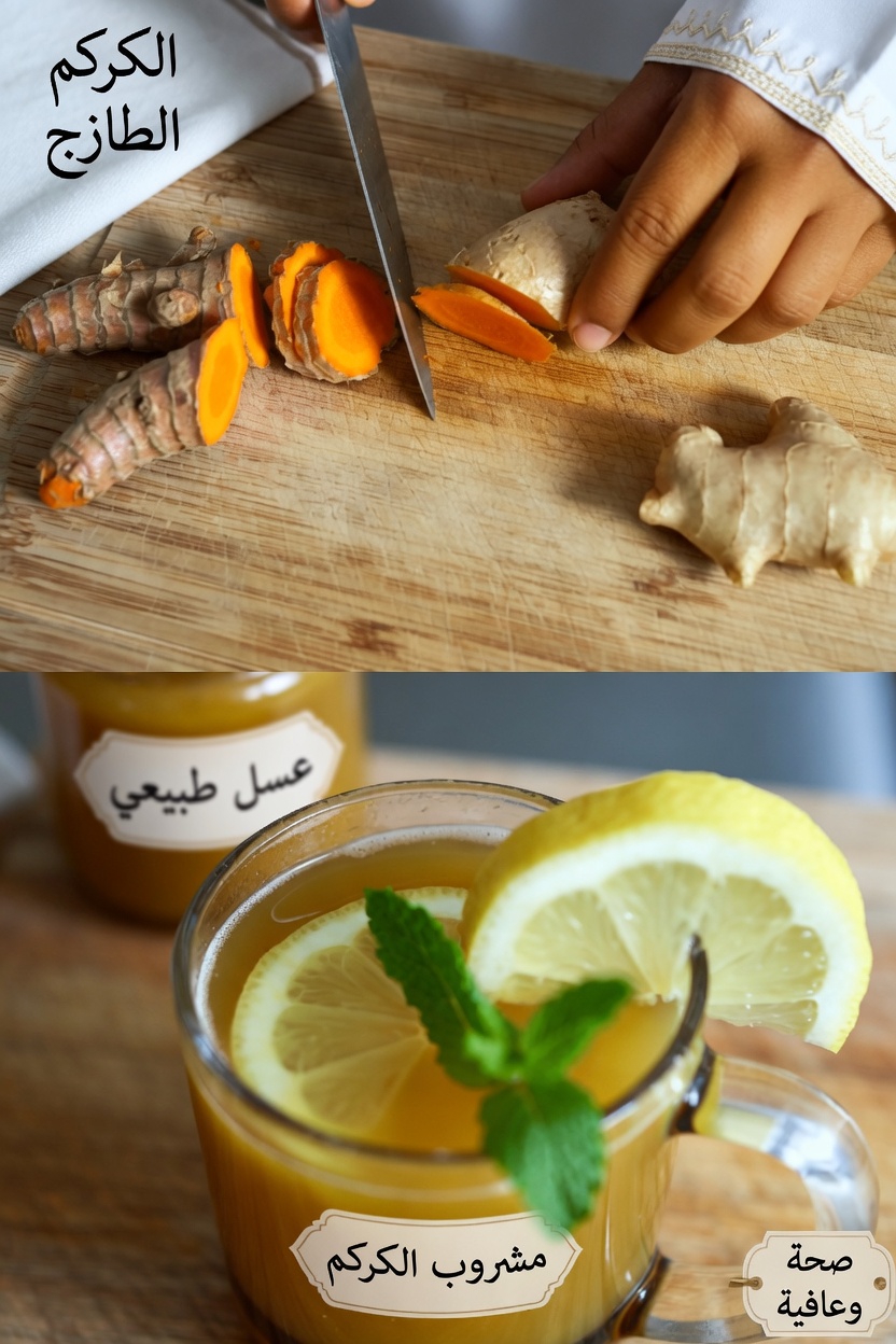 اكتشف وصفة مشروب الكركم والزنجبيل البسيطة التي يستخدمها كثير من كبار السن لدعم صحة الركبتين بشكل طبيعي