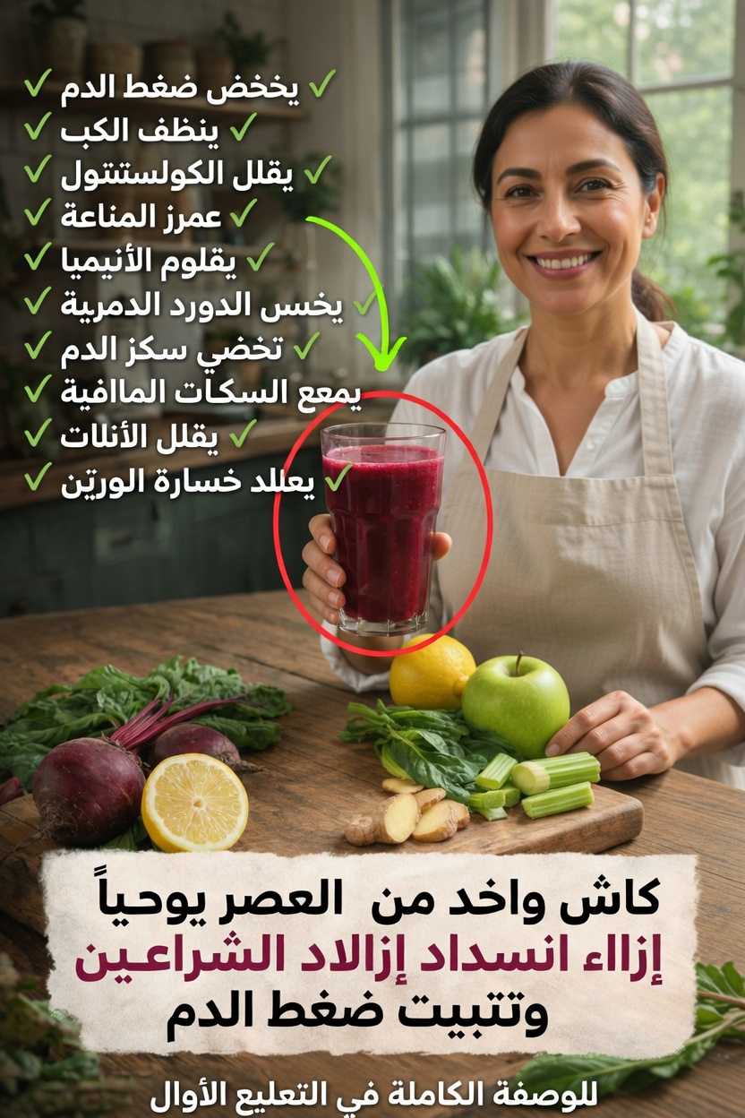 هل كوب يومي من عصير الشمندر هو العادة البسيطة التي يفتقدها روتينك لصحة القلب؟