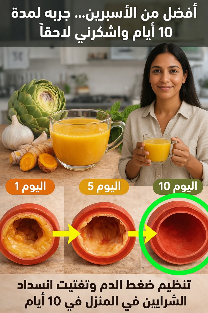 طرق طبيعية لدعم ضغط الدم الصحي وصحة الشرايين بمكونات يومية