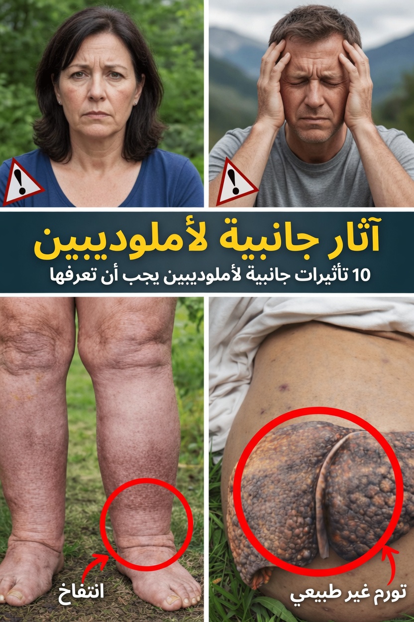 اكتشف 12 من الآثار الجانبية الشائعة لأملوديبين التي تحتاج إلى معرفتها وكيفية التعرّف عليها