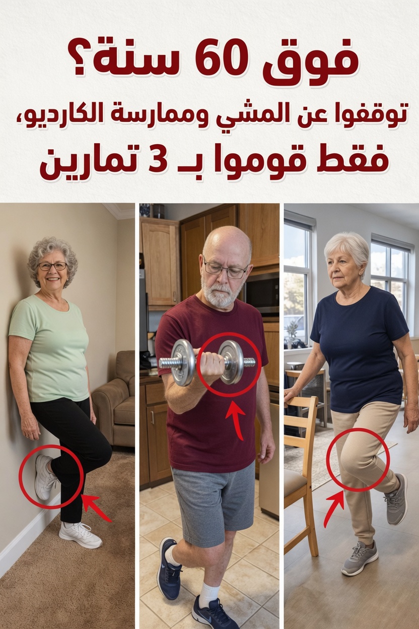 لماذا قد لا يكون المشي وحده كافيًا بعد سن الستين