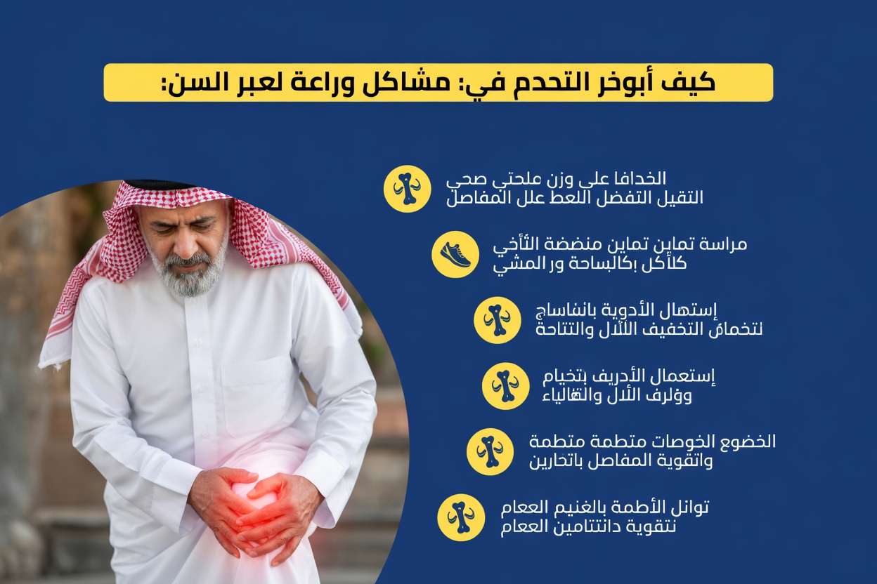 لماذا تكتسب راحة المفاصل أهمية مع تقدمنا في السن