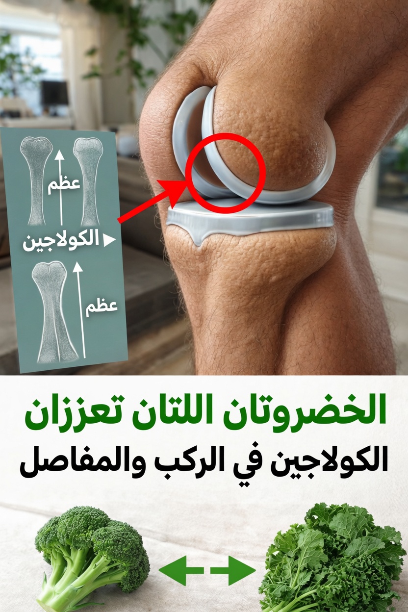 خضروتان تدعمان إنتاج الكولاجين من أجل ركب ومفاصل أكثر صحة