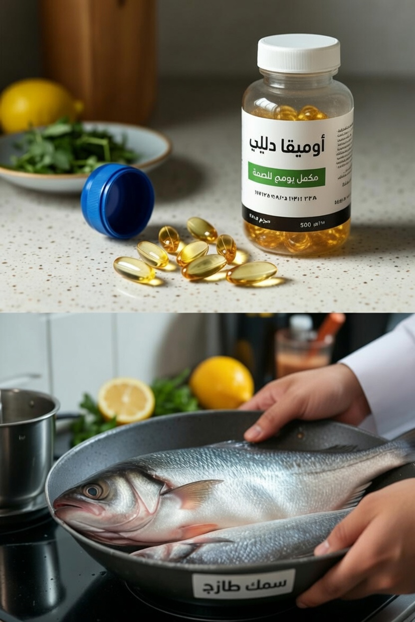 7 طرق مدهشة قد يستجيب بها جسمك عند تناول زيت السمك يوميًا