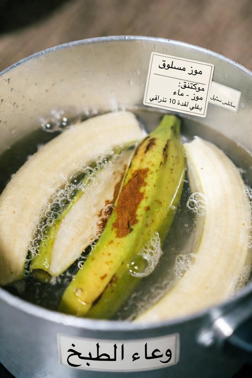 الخطأ الشائع الذي يرتكبه الناس عند سلق موز سابا لتحسين الهضم والحفاظ على طاقة مستقرة