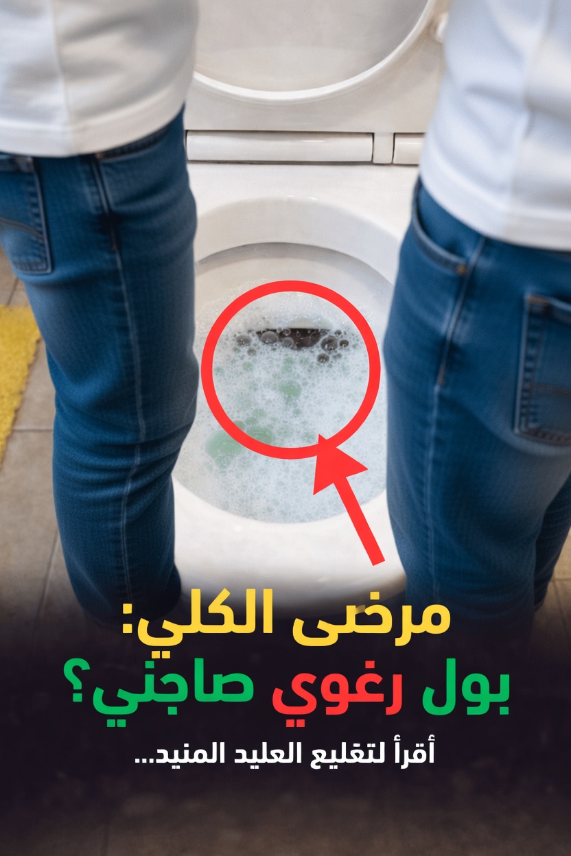 هل البول الرغوي في الصباح أمر طبيعي أم شيء يجب مراقبته لصحة الكلى؟