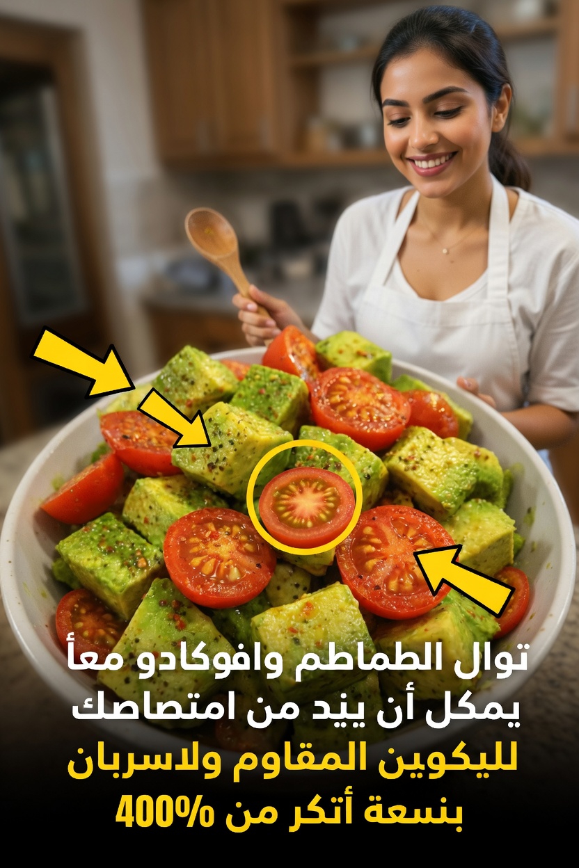 هل تفتقد هذه العادة البسيطة المتعلقة بالطماطم والأفوكادو بعد سن الخمسين؟