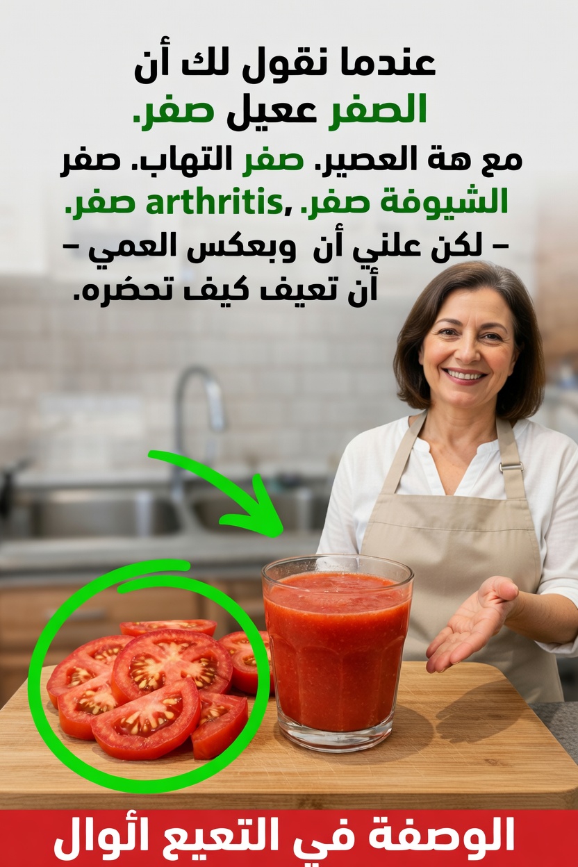 الفوائد الصحية المذهلة لعصير الطماطم الطازج: طريقة بسيطة لتعزيز تغذيتك اليومية