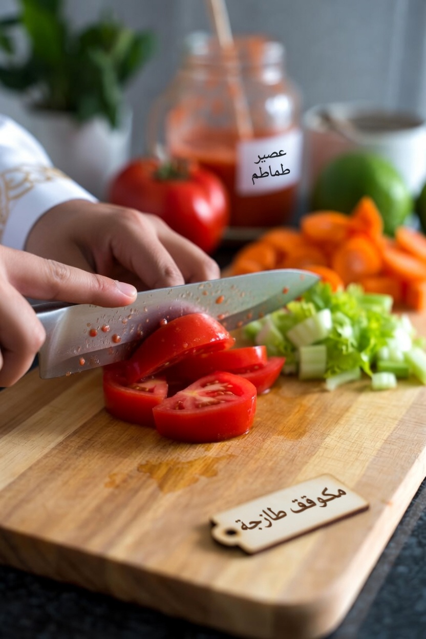 الفوائد الصحية المذهلة لعصير الطماطم الطازج: طريقة بسيطة لتعزيز تغذيتك اليومية