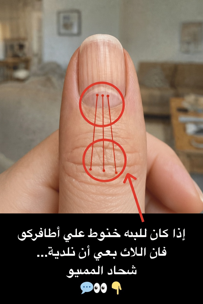 ما الذي قد تخبرك به تلك الخطوط على أظافرك عن صحتك