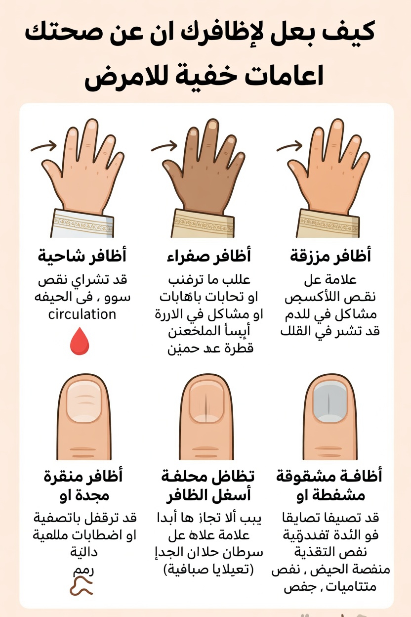 ما الذي قد تخبرك به تلك الخطوط على أظافرك عن صحتك