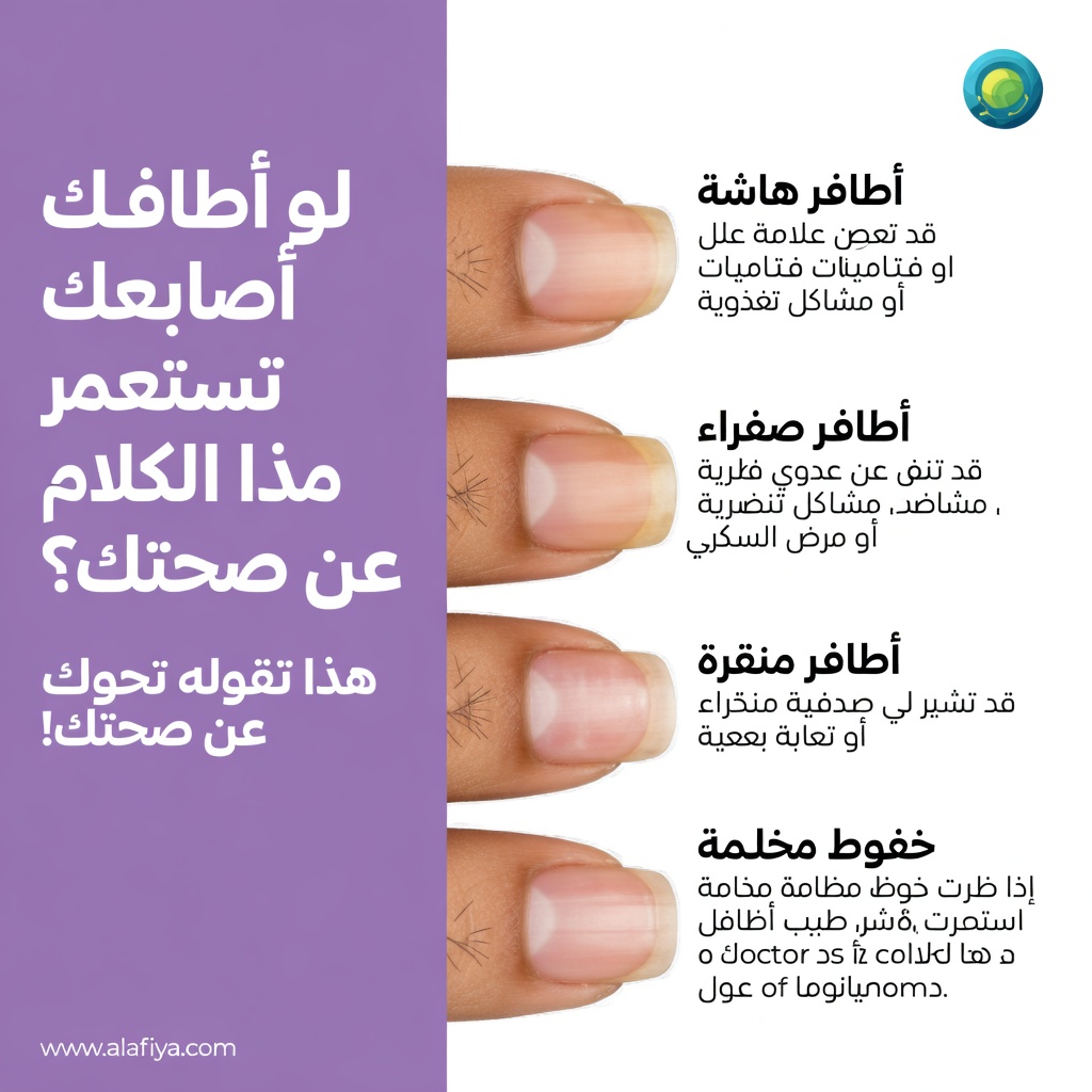 ما الذي قد تخبرك به تلك الخطوط على أظافرك عن صحتك