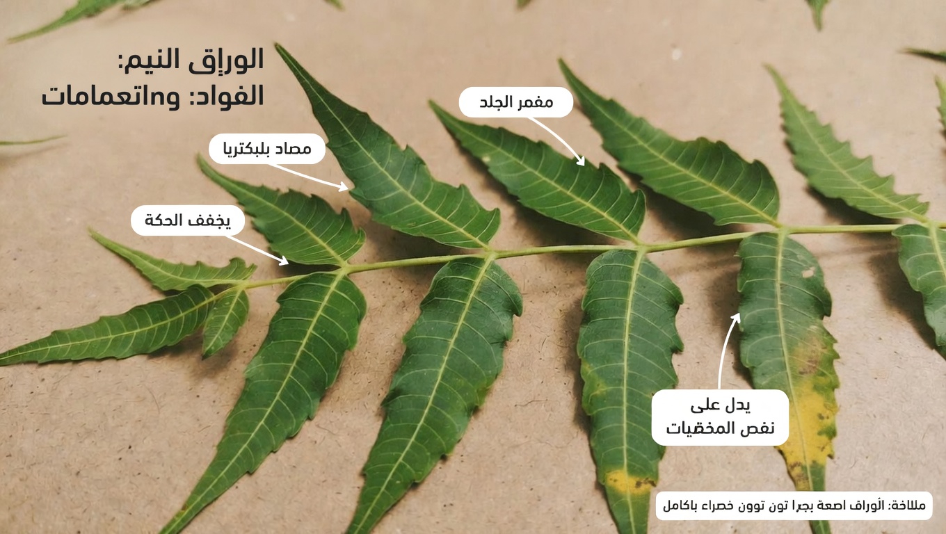 أوراق النيم: استكشاف الاستخدامات التقليدية والدعم المحتمل للعافية