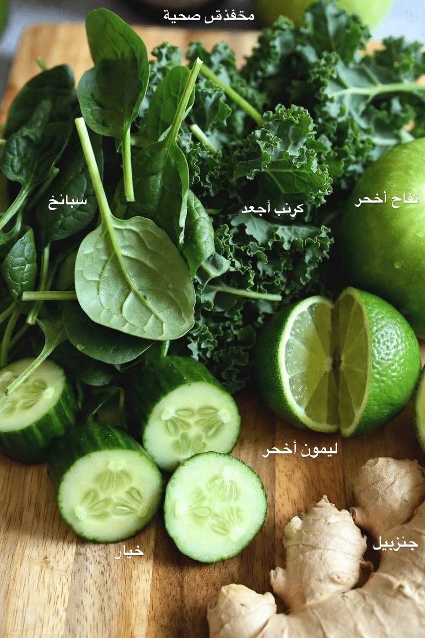 عادة يومية بسيطة لتناول مشروب أخضر لدعم صحة الكبد وتوازن سكر الدم والدورة الدموية