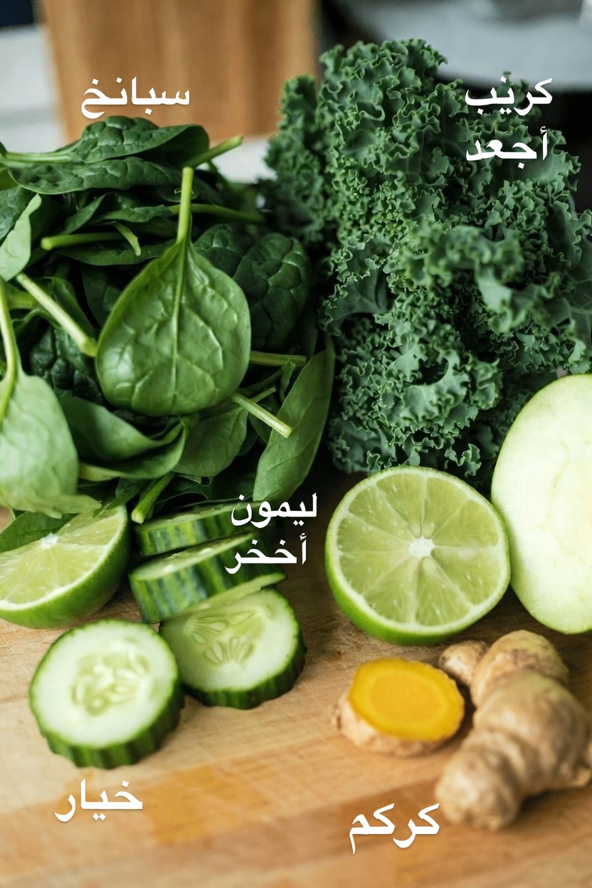 عادة يومية بسيطة لتناول مشروب أخضر لدعم صحة الكبد وتوازن سكر الدم والدورة الدموية