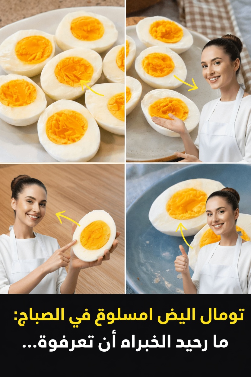 ماذا يقول الأطباء وخبراء التغذية عن تناول البيض المسلوق على الإفطار كل صباح