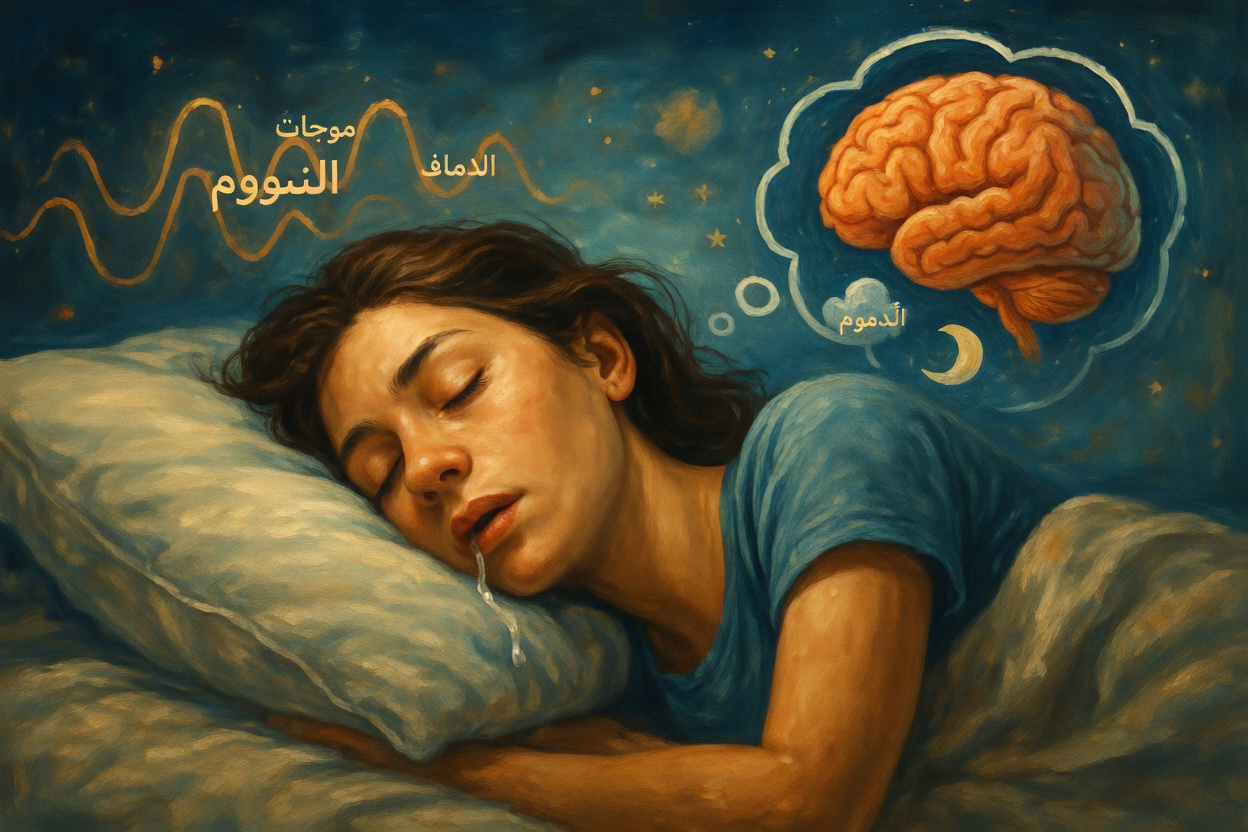 إذا كنت تسيل لعابك أثناء النوم، فماذا يعني ذلك حقًا لدماغك وجودة نومك؟