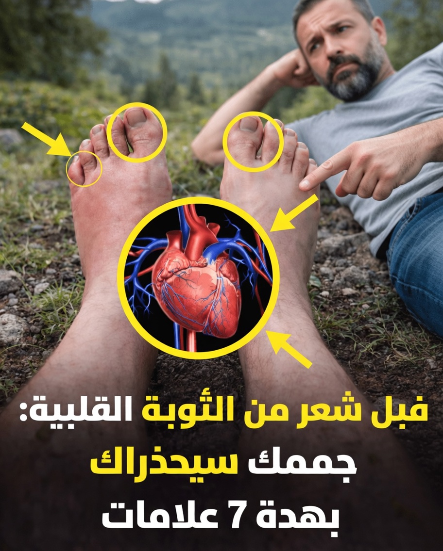 7 علامات تحذيرية رئيسية قد يرسلها جسمك قبل أسابيع من الإصابة بنوبة قلبية