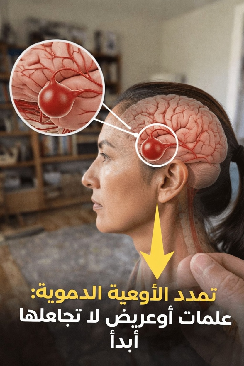 ما أهم علامات وأعراض تمدد الأوعية الدموية في الدماغ التي يجب ألا تتجاهلها؟