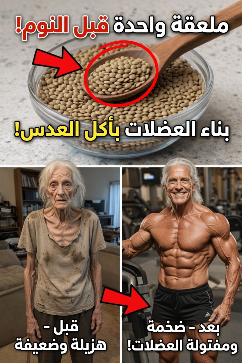 اكتشف لماذا تُعد إضافة ملعقة واحدة من العدس قبل النوم عادة شائعة لدى البالغين فوق سن السبعين