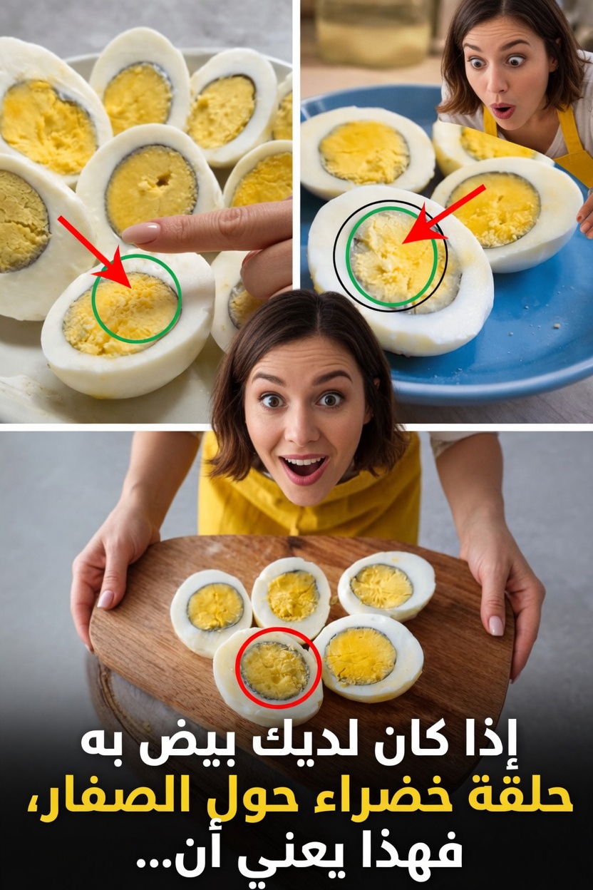 لماذا تظهر حلقة خضراء حول صفار البيض المسلوق جيدًا؟ إليك ما يعنيه ذلك حقًا
