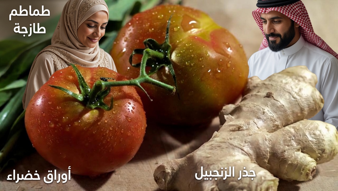 اكتشف كيف يمكن لمشروب منعش بسيط من الزنجبيل والطماطم أن يدعم مستويات طاقتك الطبيعية