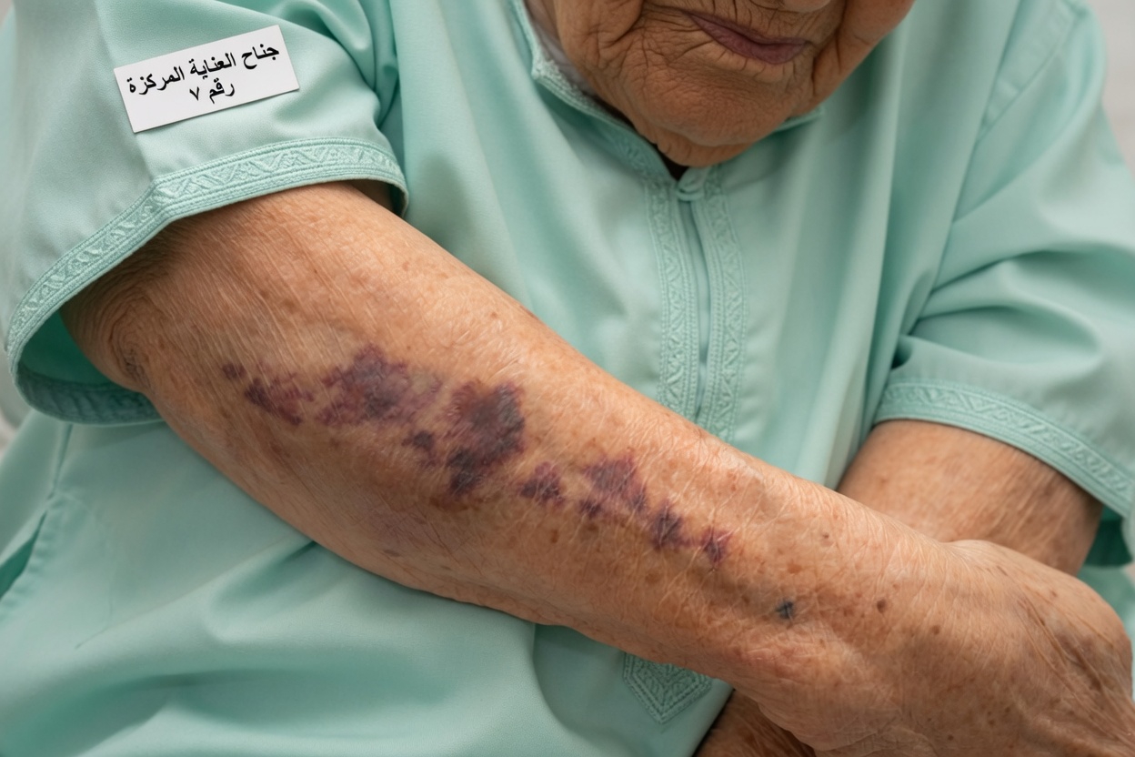 ماذا يعني لون الكدمة لديك؟ تحذير قد يكون جسمك يرسله