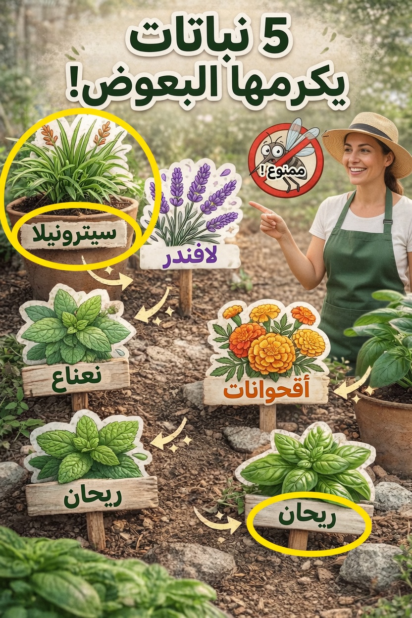 أوقف البعوض الليلة؟ 5 نباتات للحديقة تنساها كثير من المنازل في المكسيك