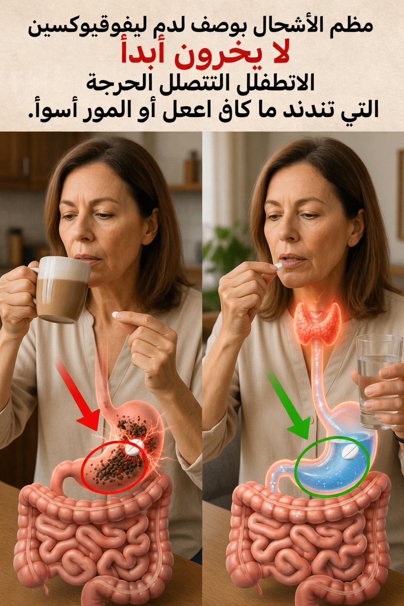 هل تتناول ليفوثيروكسين بالطريقة الخاطئة كل صباح؟ عادات يتجاهلها كثير من المرضى