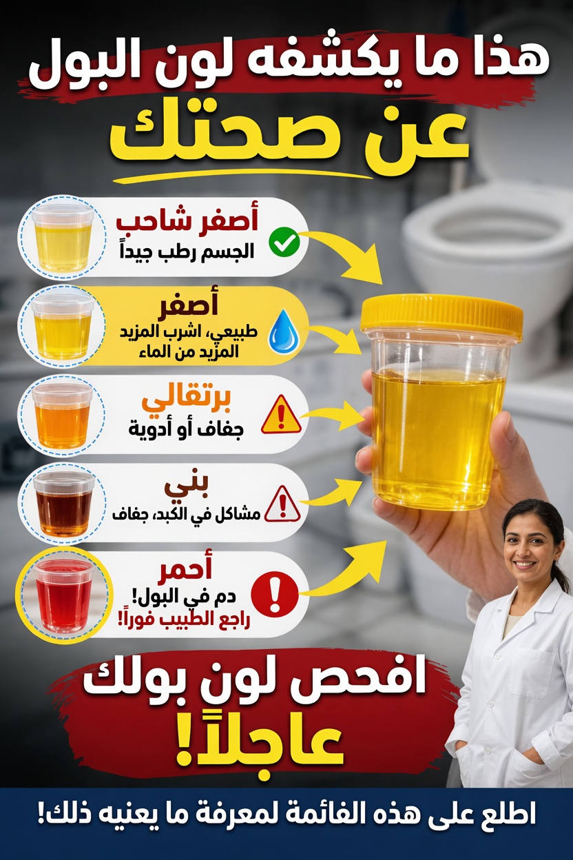 ماذا يكشف لون بولك عن مستوى ترطيب جسمك وصحتك العامة؟