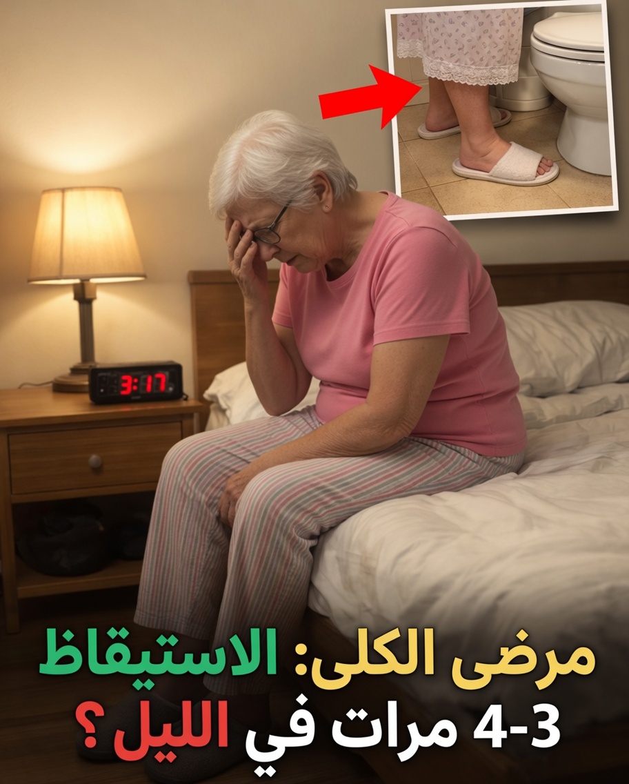 لماذا يستيقظ مرضى الكلى غالبًا 3-4 مرات ليلًا للتبول؟