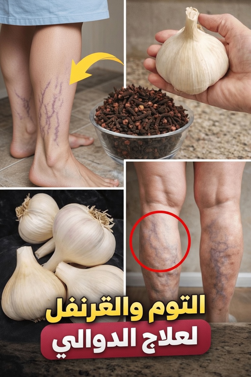 اكتشف طرقًا بسيطة لاستخدام الثوم والقرنفل في المنزل لتحسين راحة الساقين ودعم الدورة الدموية
