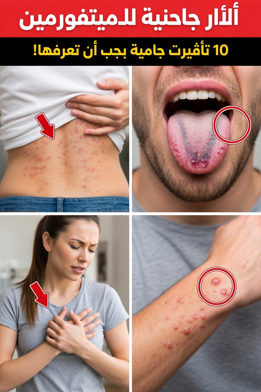 10 آثار جانبية شائعة للميتفورمين يجب أن تعرفها ونصائح عملية للتعامل معها بأمان