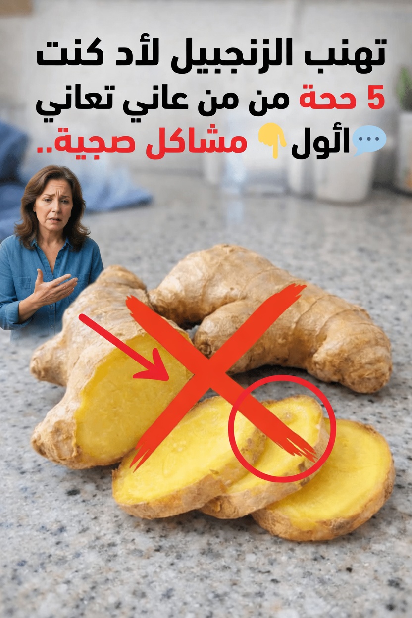 الزنجبيل: 5 حالات صحية يجب فيها توخي الحذر قبل إضافته إلى روتينك